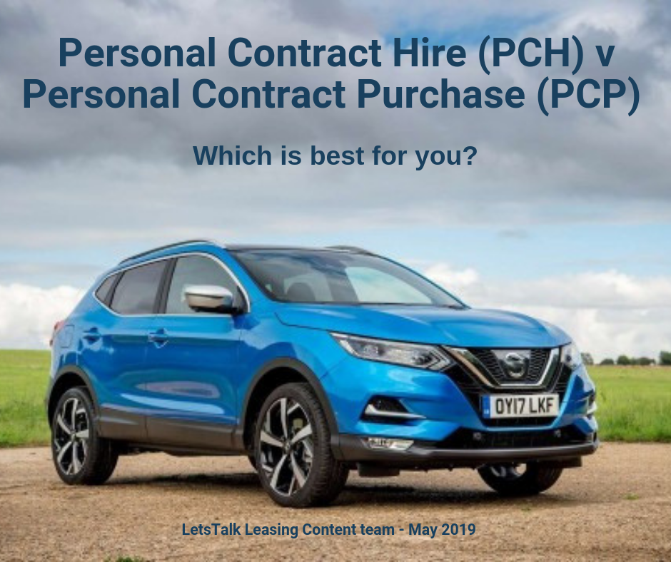 Personal Contract Hire (PCH) V Personal Contract Purchase (PCP) V Outright Purchase